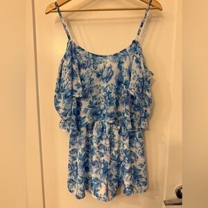 Show Me Your MuMu Quinn Ruffle Romper